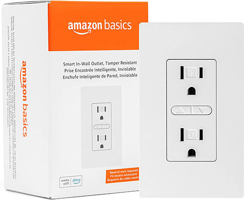 Image showing Amazon smart electrical outlet