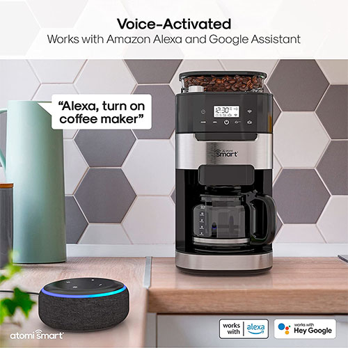 Image of a smart coffee maker